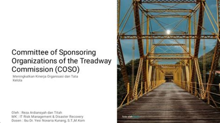 Why was the treadway commission formed?