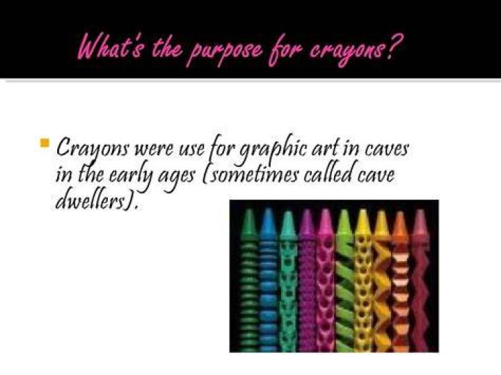 Why were crayons invented?